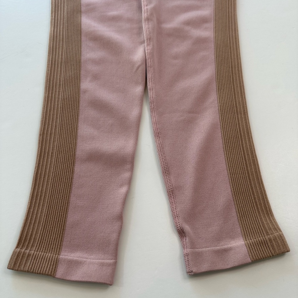 Ryka Raw Umber Seemless Compression Leggings Pink… - image 3
